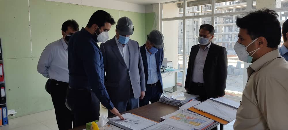 بازدید دکتر جواهری از مرکز شهر