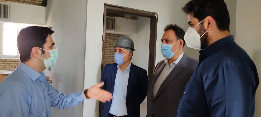 بازدید دکتر جواهری از مرکز شهر