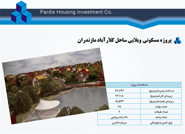 پروژه مسکونی ویلایی ساحل کلارآباد مازندران