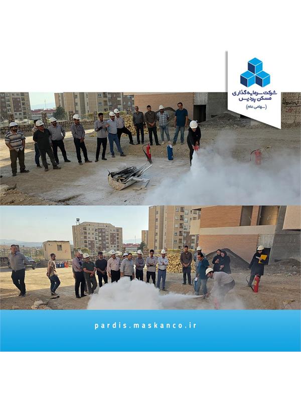 مانور مهار آتش در پروژه باران۱ برگزار شد