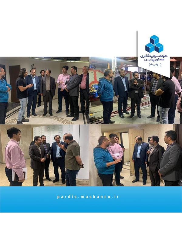 بازدید مدیرعامل ثپردیس از پروژه پردیس المپیک