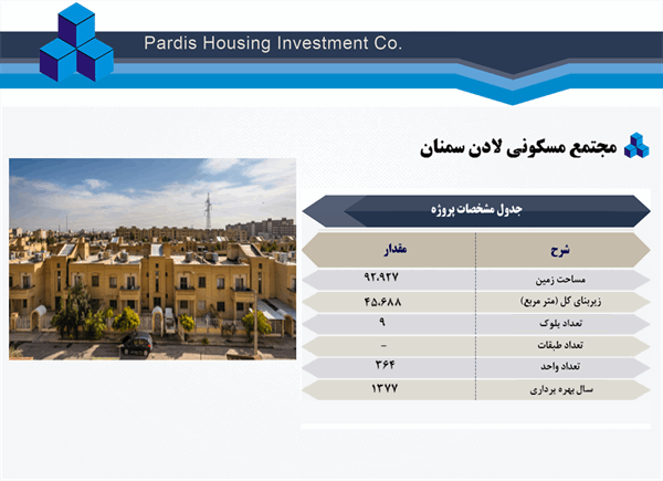 مجتمع مسکونی لادن سمنان